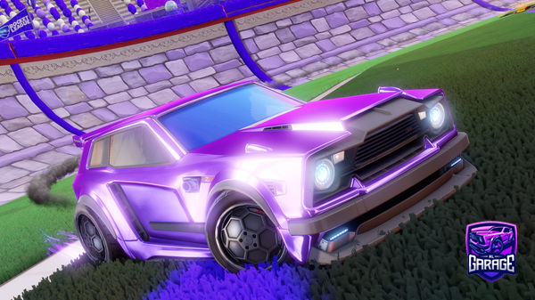 A Rocket League car design from yupyuppep