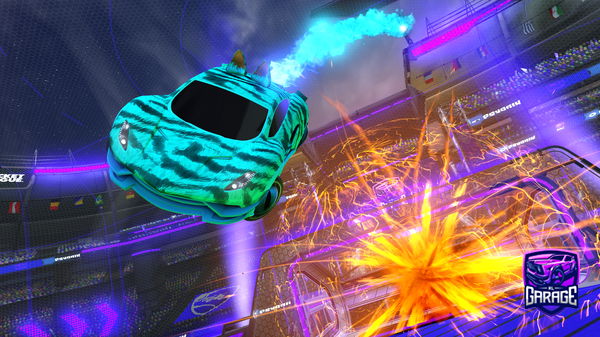 A Rocket League car design from ApplesRsorry