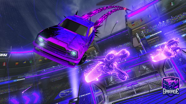 A Rocket League car design from Toexe999