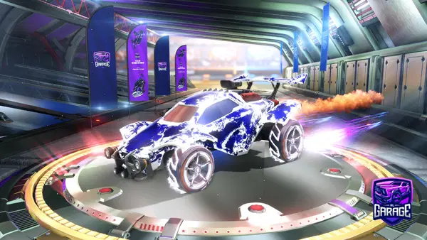 A Rocket League car design from IHydrocarbon