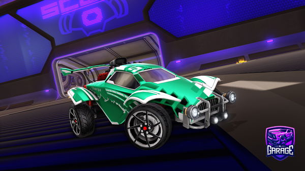 A Rocket League car design from DesignsByPanda