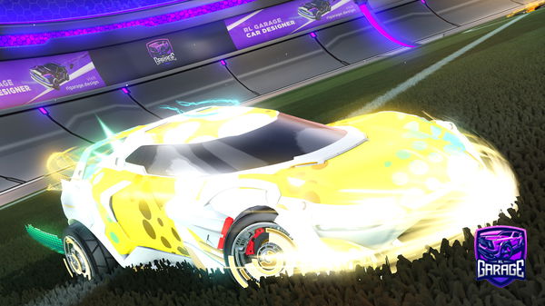 A Rocket League car design from ItsGiuze