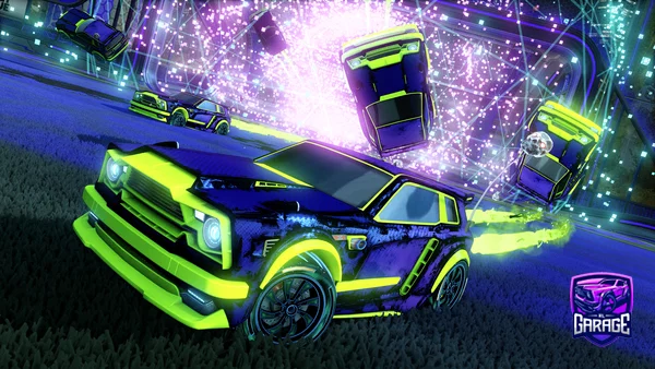 A Rocket League car design from Santixx03