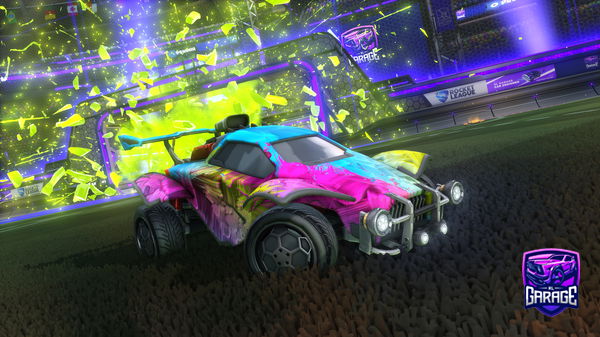 A Rocket League car design from Josefzane