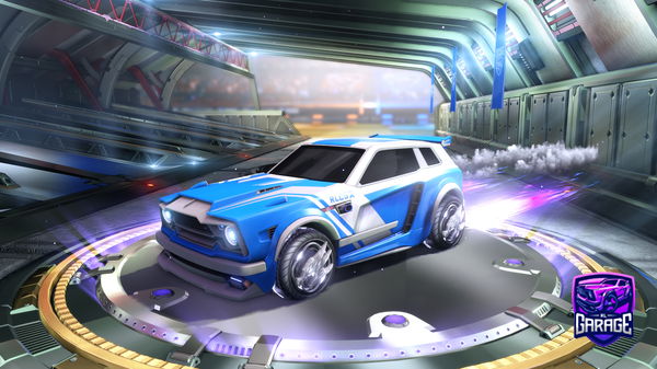 A Rocket League car design from djndjdjdbd