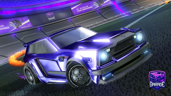 A Rocket League car design from Siyan_I