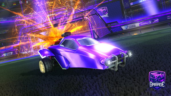 A Rocket League car design from X_pro207