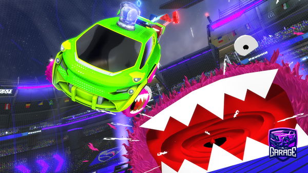 A Rocket League car design from AlliagePaille69