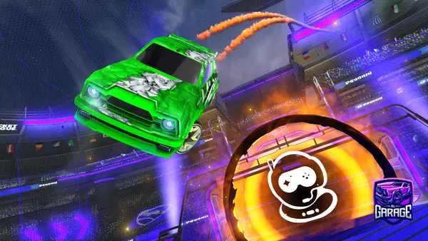 A Rocket League car design from MilDog_G