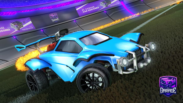 A Rocket League car design from erickm0709