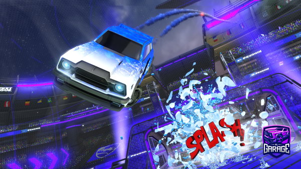 A Rocket League car design from TALLzack