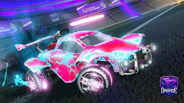 A Rocket League car design from Shatterrred