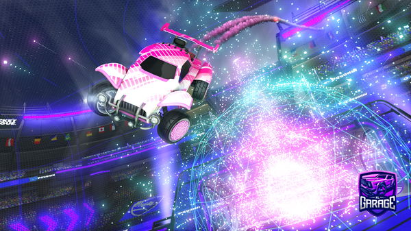 A Rocket League car design from JoltyUwU