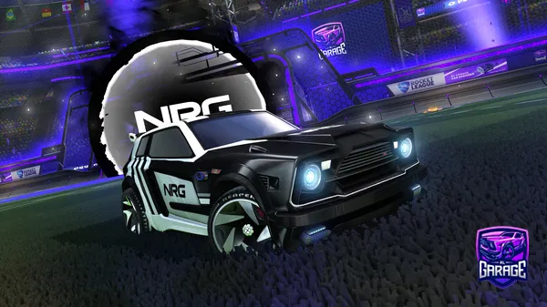 A Rocket League car design from Mallart