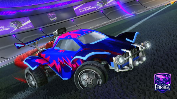 A Rocket League car design from ToritoFern