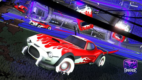 A Rocket League car design from CosmicWolf