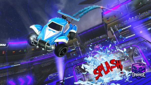 A Rocket League car design from Nxtleveldrip19