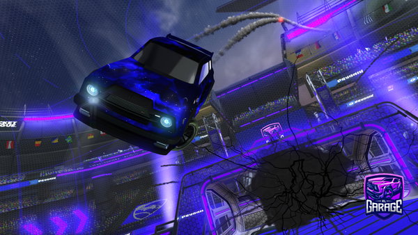 A Rocket League car design from itsMKR