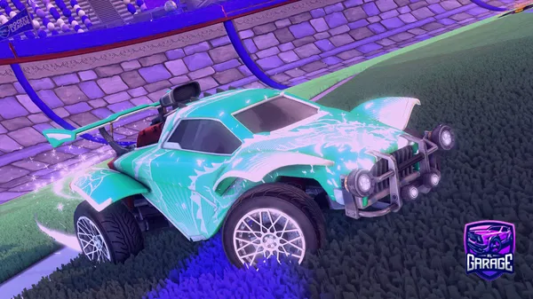A Rocket League car design from Sharkie-Boy