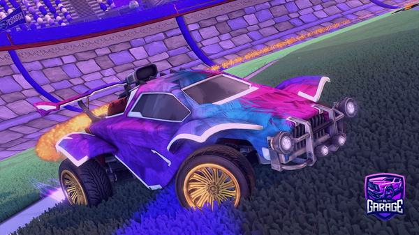 A Rocket League car design from Sluuuush