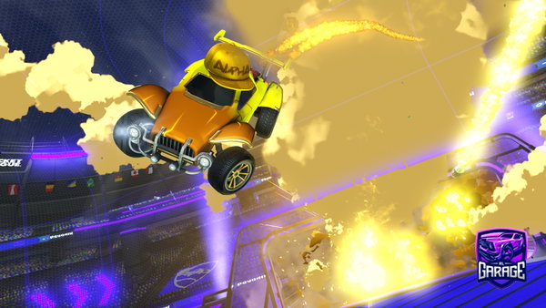A Rocket League car design from vitalityzen