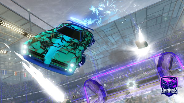 A Rocket League car design from FOXYJIRO