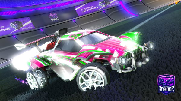 A Rocket League car design from Vulka