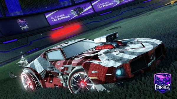 A Rocket League car design from puff1n