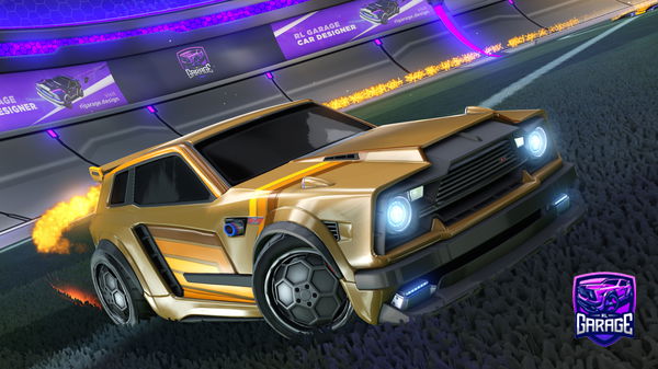 A Rocket League car design from Faze_moon