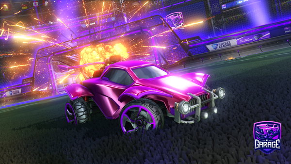 A Rocket League car design from benjaminturipipip