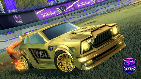 A Rocket League car design from DonJulios