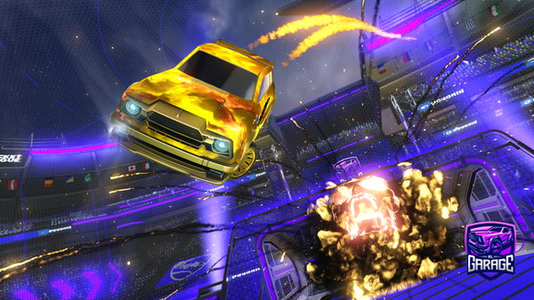 A Rocket League car design from rapidaxe