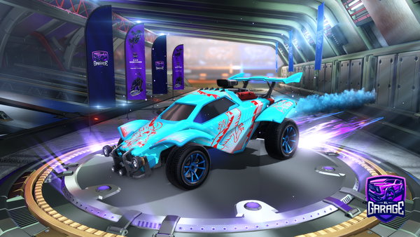 A Rocket League car design from liljuicyduk