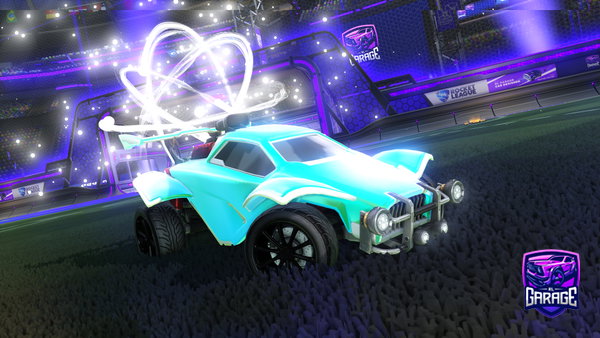 A Rocket League car design from VashRL