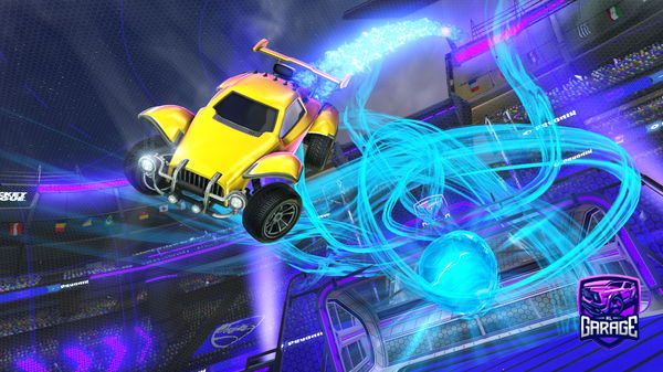 A Rocket League car design from SebaXtryhard