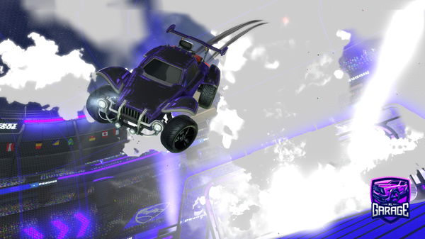 A Rocket League car design from hamsterballen