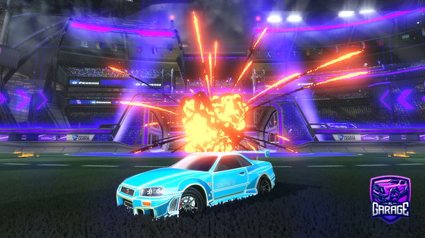 A Rocket League car design from Xav9Z