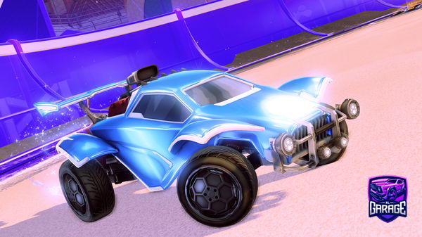 A Rocket League car design from SOLID_Joshie