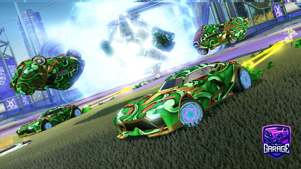 A Rocket League car design from RXURAKI