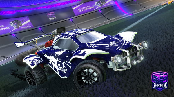 A Rocket League car design from zyxelRL