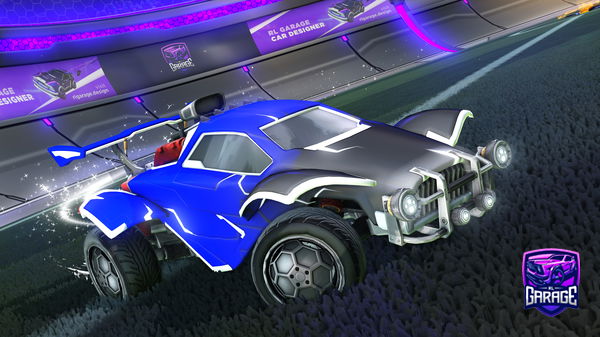A Rocket League car design from SlackCreator722