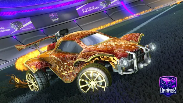 A Rocket League car design from AVCplayzz