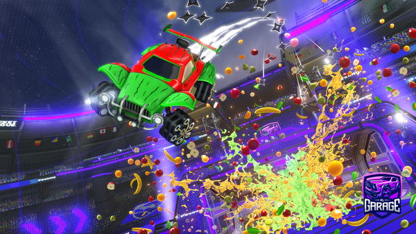 A Rocket League car design from D3VH