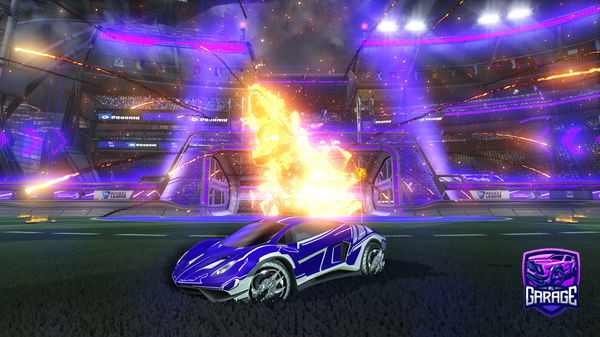 A Rocket League car design from InabasRL