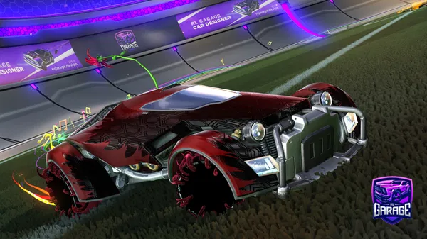 A Rocket League car design from veryghastly