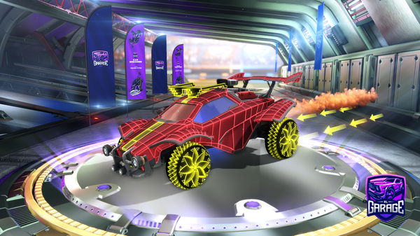 A Rocket League car design from shjo85