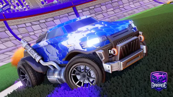 A Rocket League car design from leoshredz