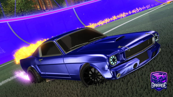 A Rocket League car design from Myswrr