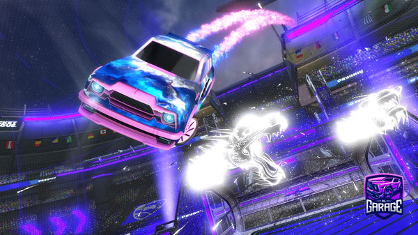 A Rocket League car design from tiozzella009