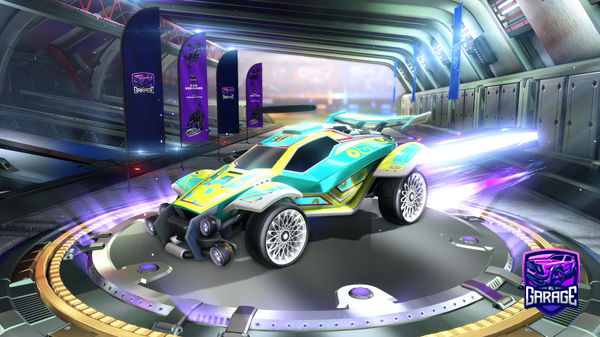 A Rocket League car design from joshthediv